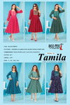 Tamila By Deecee Rayon Printed Long Kurtis Wholesale Market In Surat
